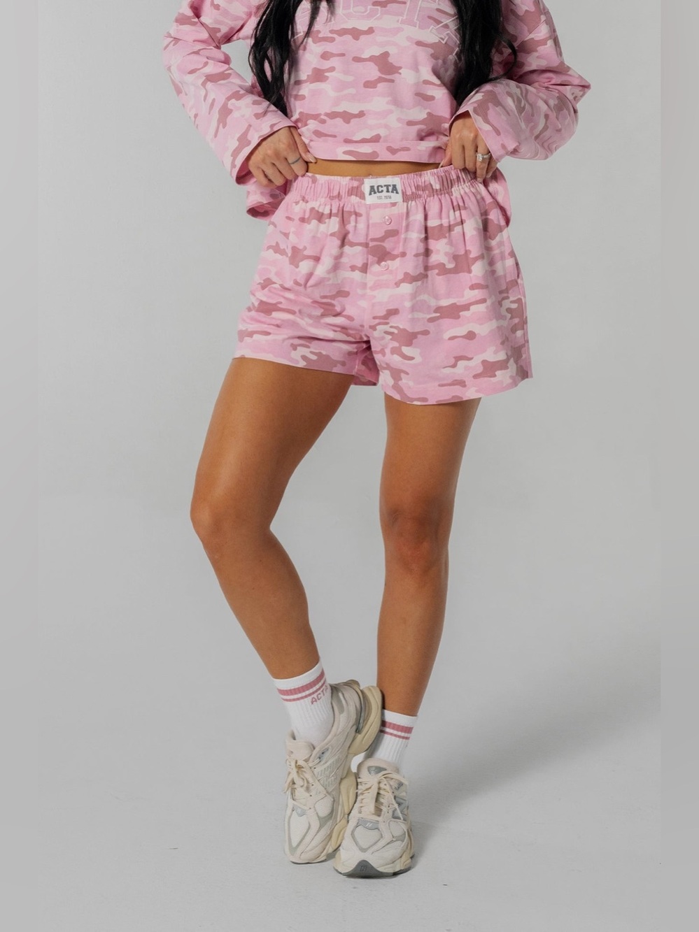Acta Boxer Short Pink Camo
